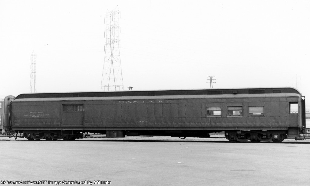 Santa Fe Baggage-Coach 2606